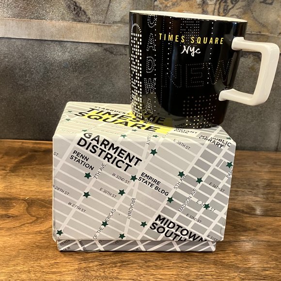 Starbucks Times Square New York City 14oz Coffee Mug 2014 - Picture 7 of 7